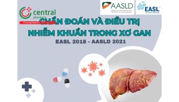 Chẩn đoán và điều trị nhiễm khuẩn trong xơ gan - AASLD 2021 và EASL 2018