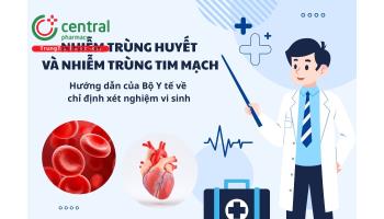 Nhiễm trùng huyết và nhiễm trùng tim mạch - Hướng dẫn của Bộ Y tế về chỉ định xét nghiệm vi sinh