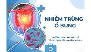 Nhiễm trùng ổ bụng - Hướng dẫn của Bộ Y tế về định hướng chỉ định xét nghiệm vi sinh lâm sàng