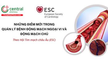 Những điểm mới trong quản lý động mạch ngoại vi và động mạch chủ - ESC 2024