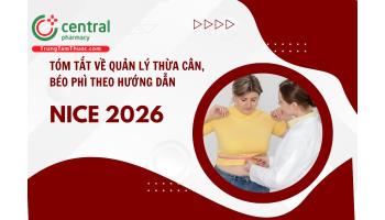 Tóm tắt về Quản lý thừa cân, béo phì theo hướng dẫn của NICE 2026