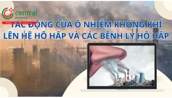 Tác động của ô nhiễm không khí lên hệ hô hấp và các bệnh lý hô hấp