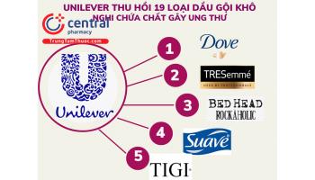 Unilever thu hồi dầu gội khô Dove và Tresemme, nghi chứa chất gây ung thư