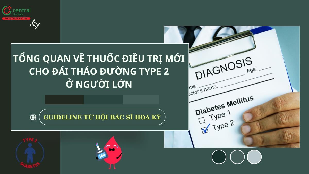 Tổng quan về thuốc điều trị mới cho đái tháo đường type 2 ở người lớn: Guideline từ hội bác sĩ Hoa Kỳ