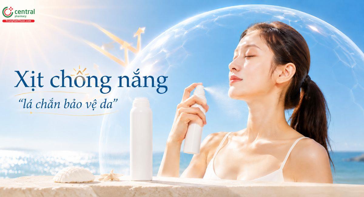 10 xịt chống nắng cứu tinh mùa hè: Dễ dùng, hiệu quả, không lo cháy ví