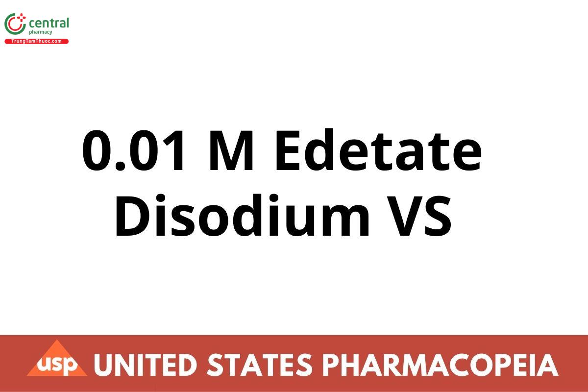 0.01 M Edetate Disodium VS