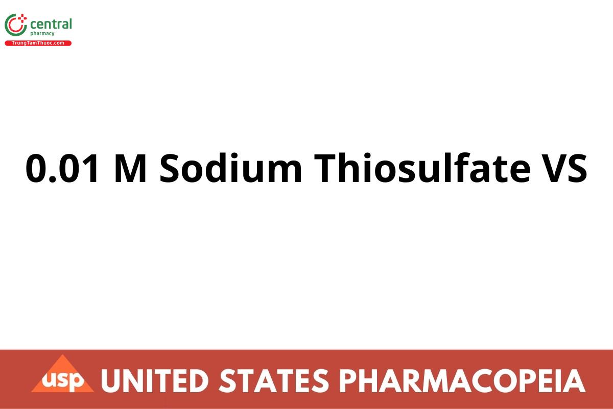 0.01 M Sodium Thiosulfate VS