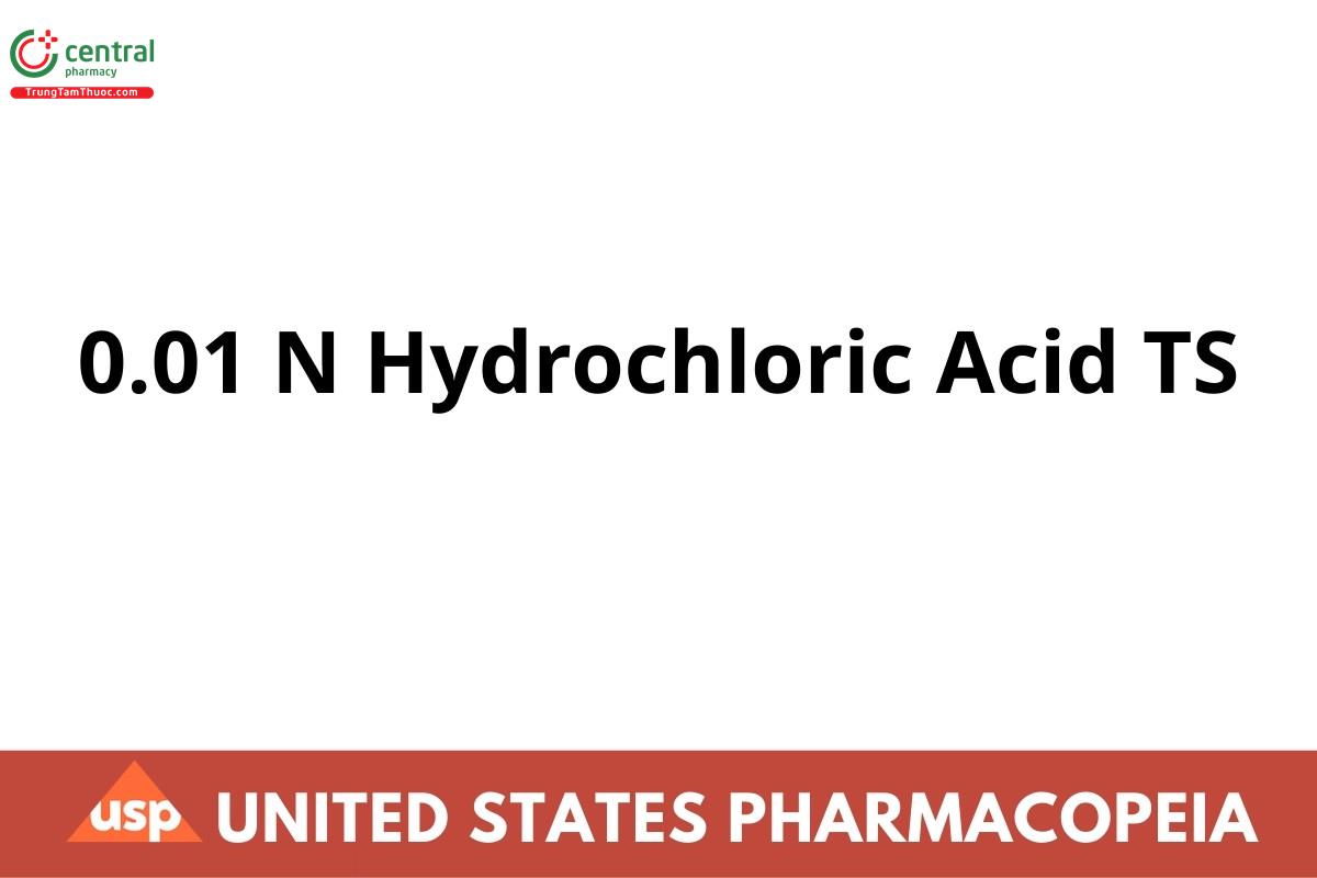 0.01 N Hydrochloric Acid TS
