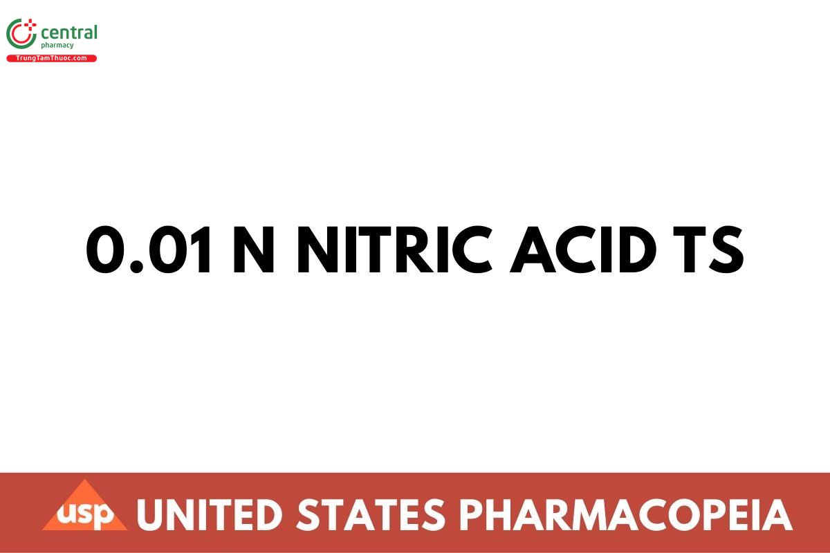 0.01 N Nitric Acid TS