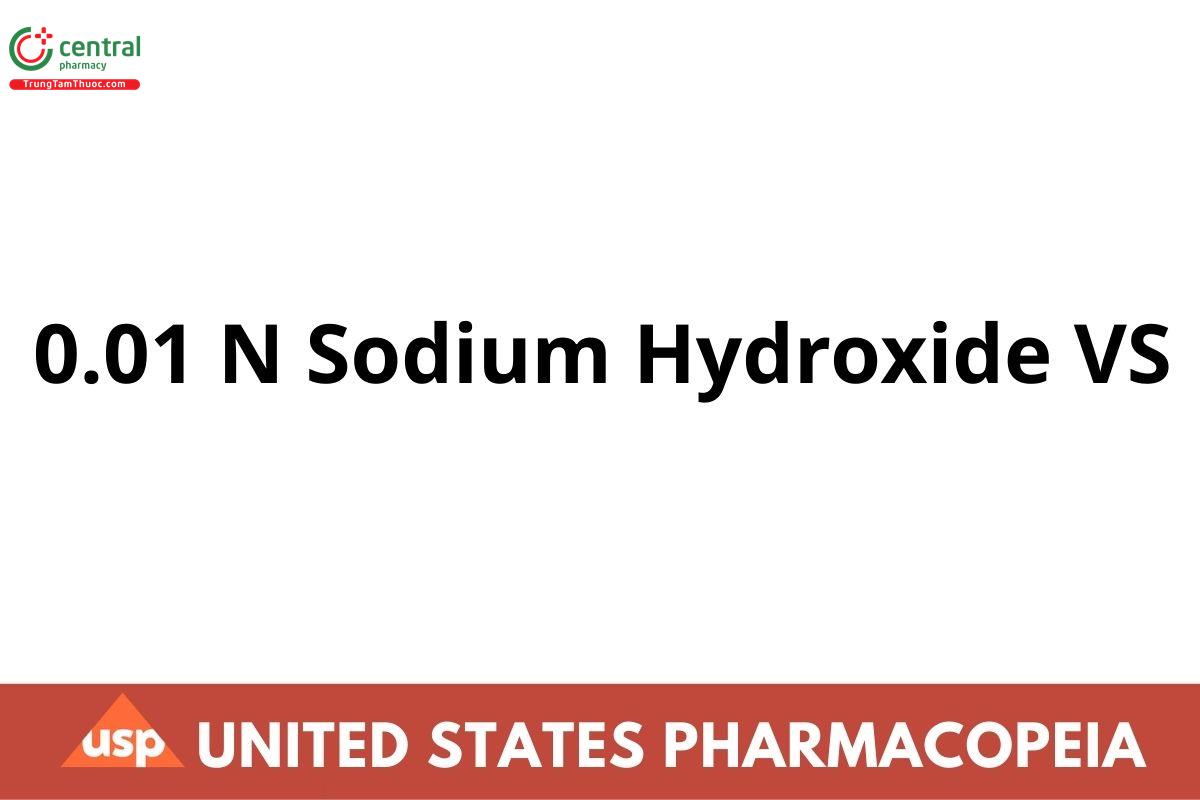 0.01 N Sodium Hydroxide VS