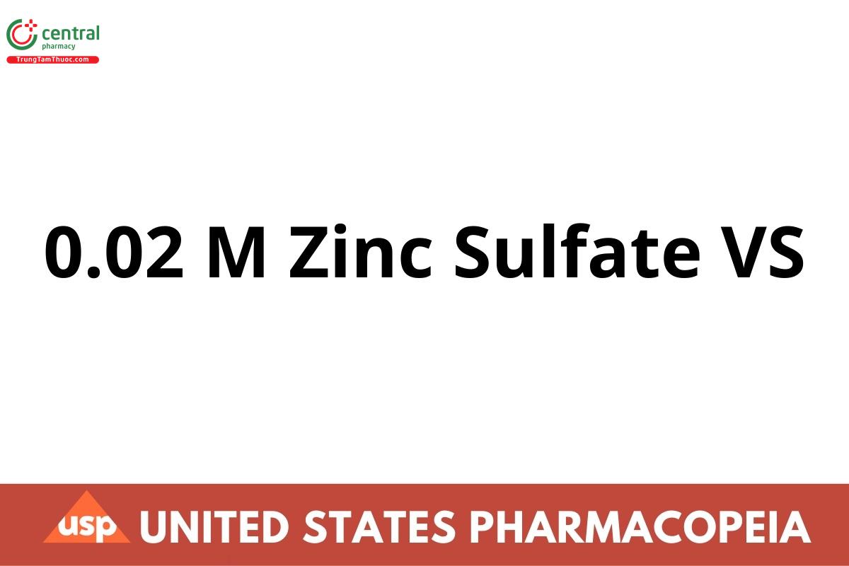 0.02 M Zinc Sulfate VS