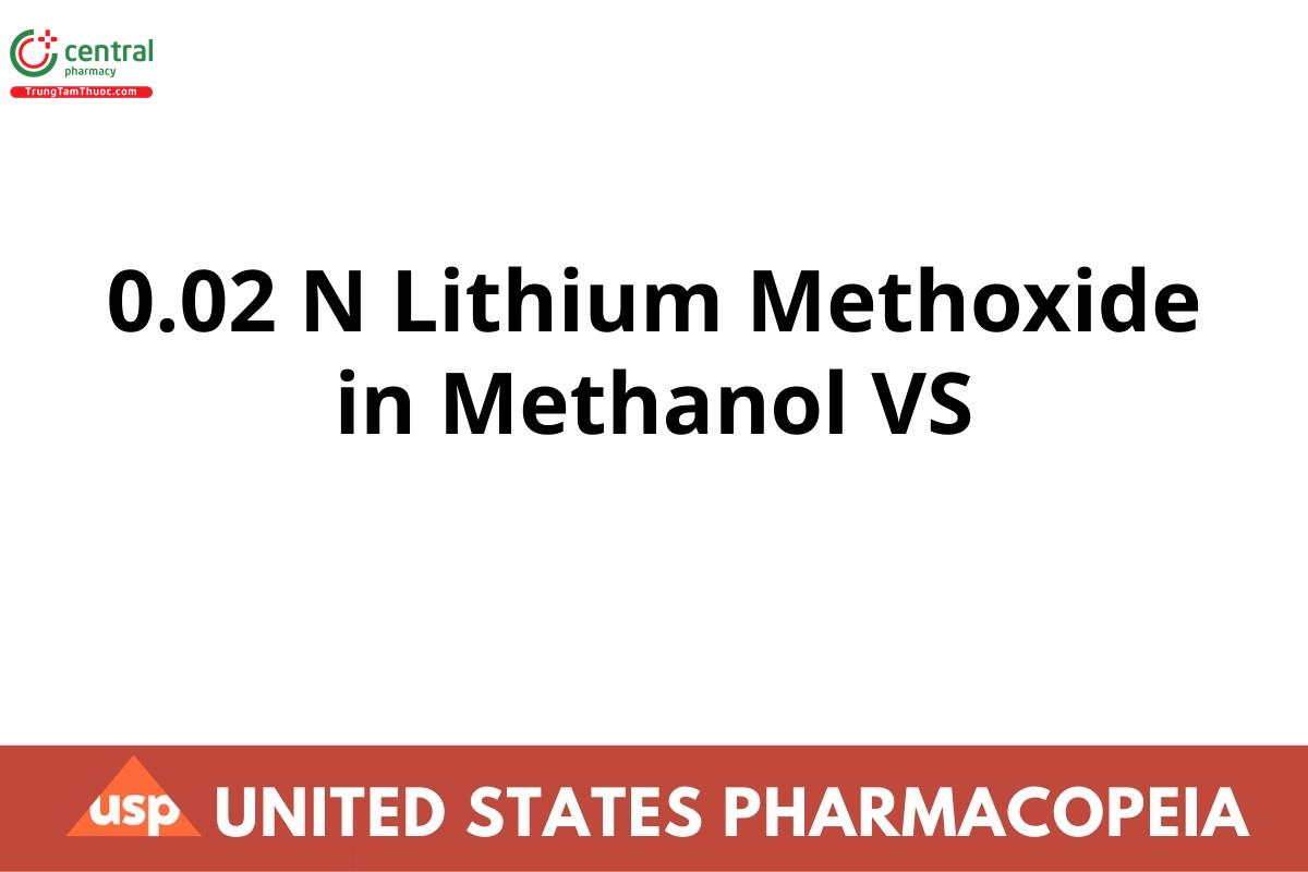 0.02 N Lithium Methoxide in Methanol VS