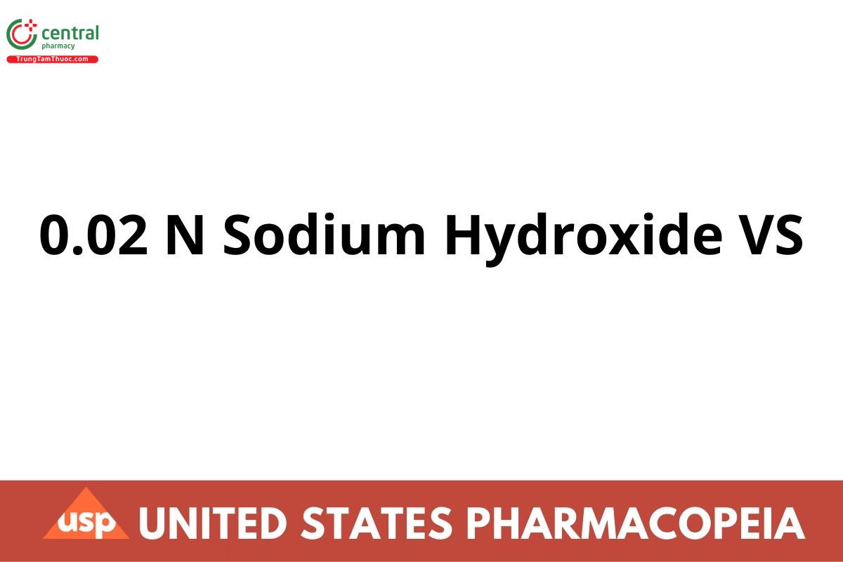 0.02 N Sodium Hydroxide VS