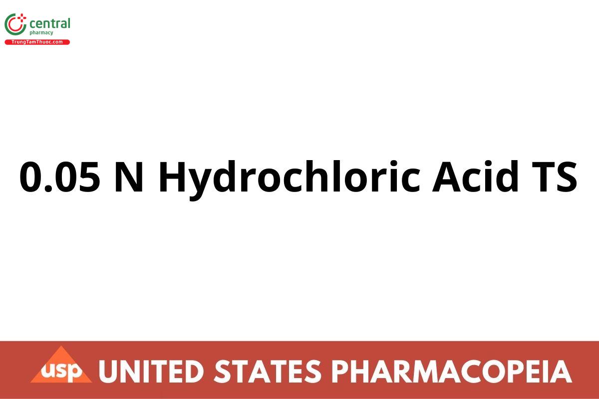 0.05 N Hydrochloric Acid TS