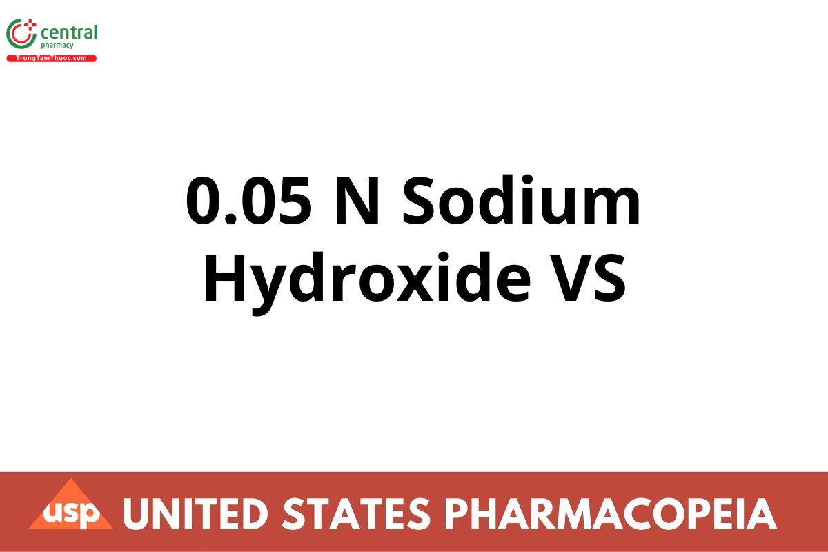 0.05 N Sodium Hydroxide VS