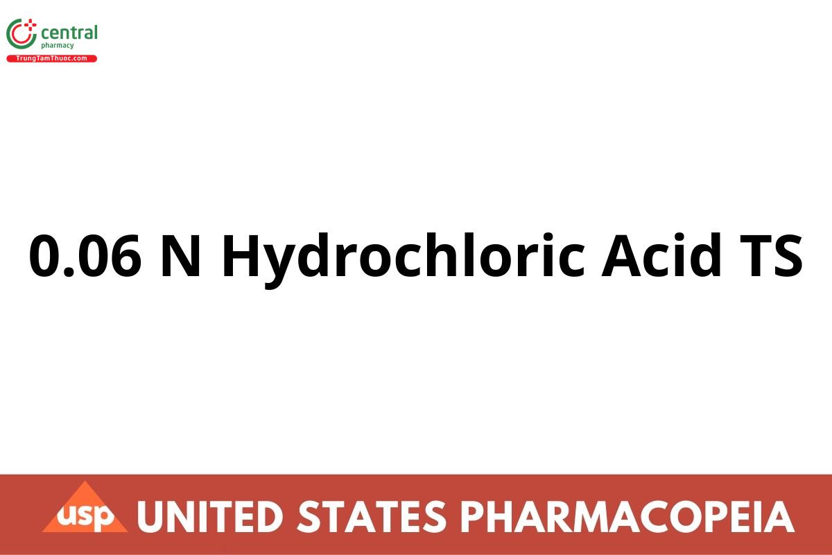 0.06 N Hydrochloric Acid TS