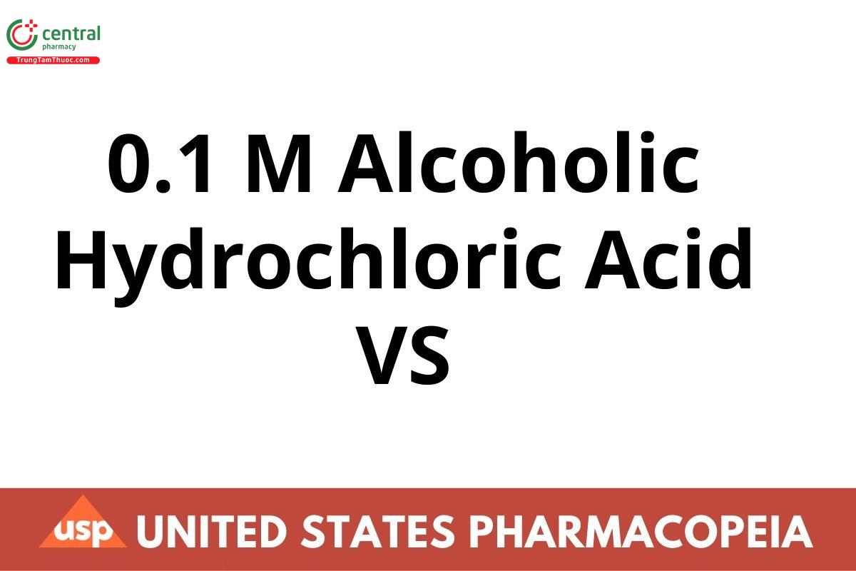0.1 M Alcoholic Hydrochloric Acid VS