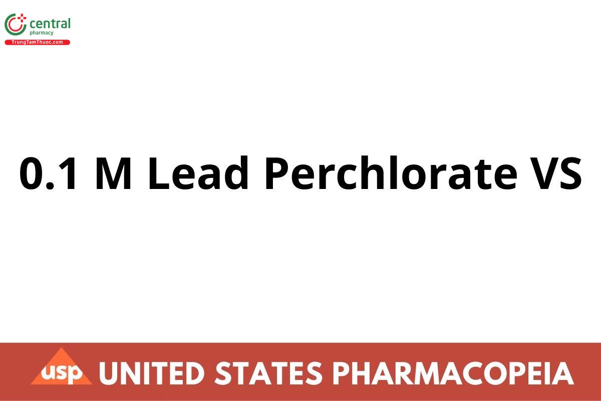 0.1 M Lead Perchlorate VS