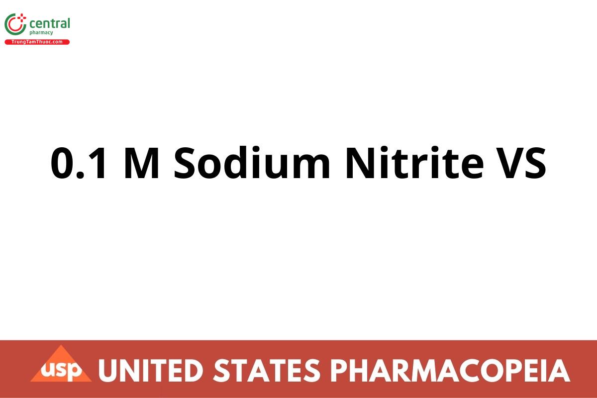 0.1 M Sodium Nitrite VS
