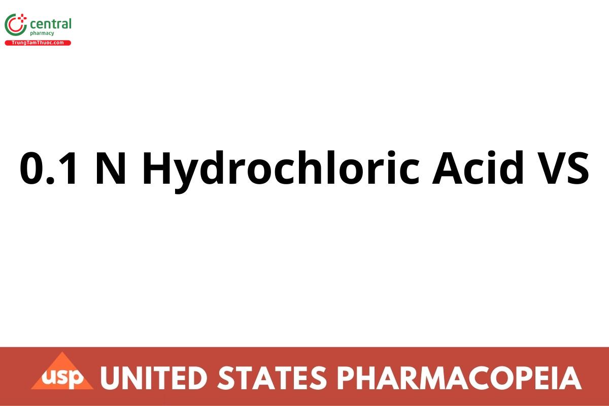 0.1 N Hydrochloric Acid VS