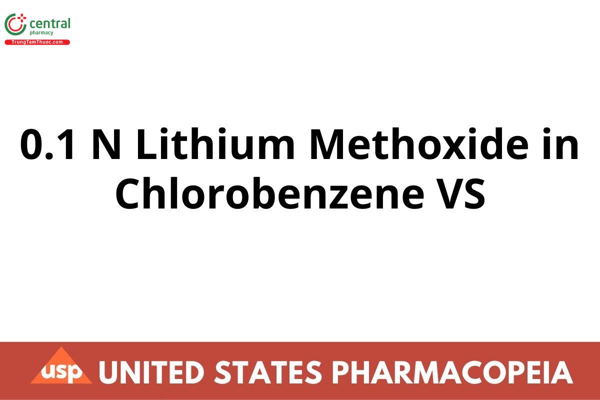 0.1 N Lithium Methoxide in Chlorobenzene VS