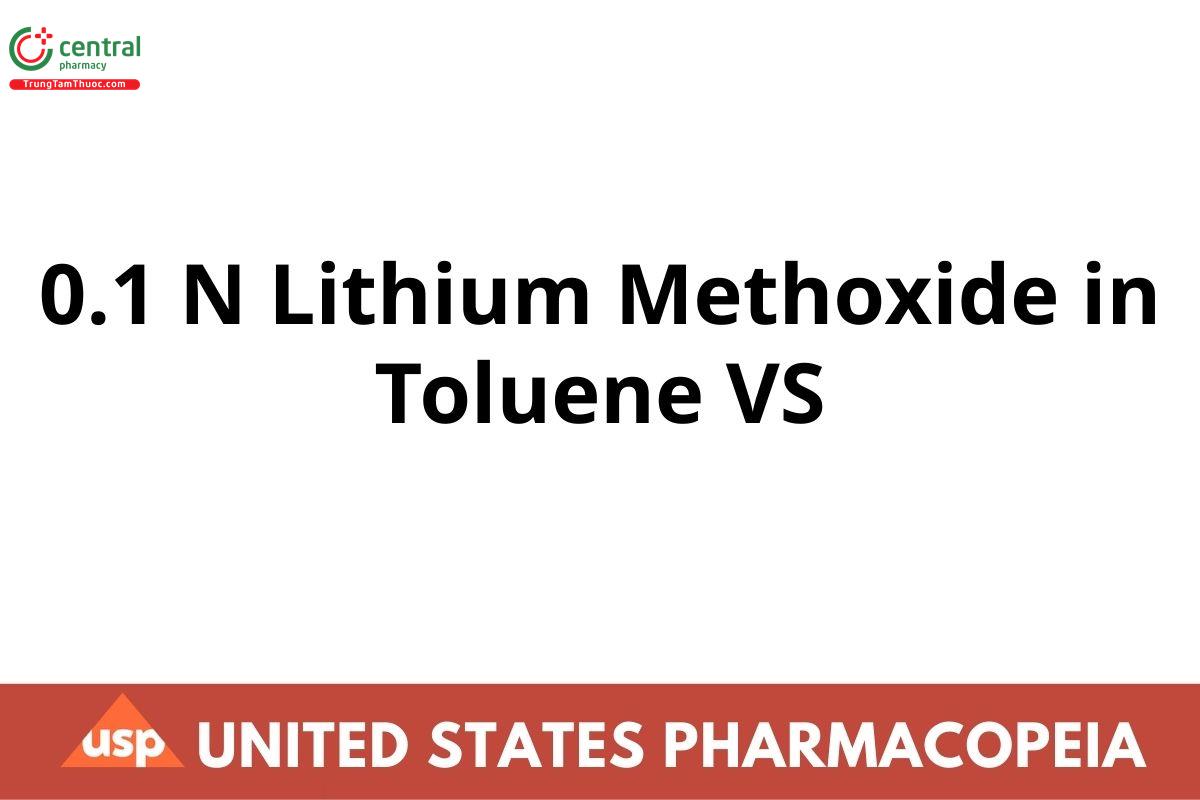 0.1 N Lithium Methoxide in Toluene VS