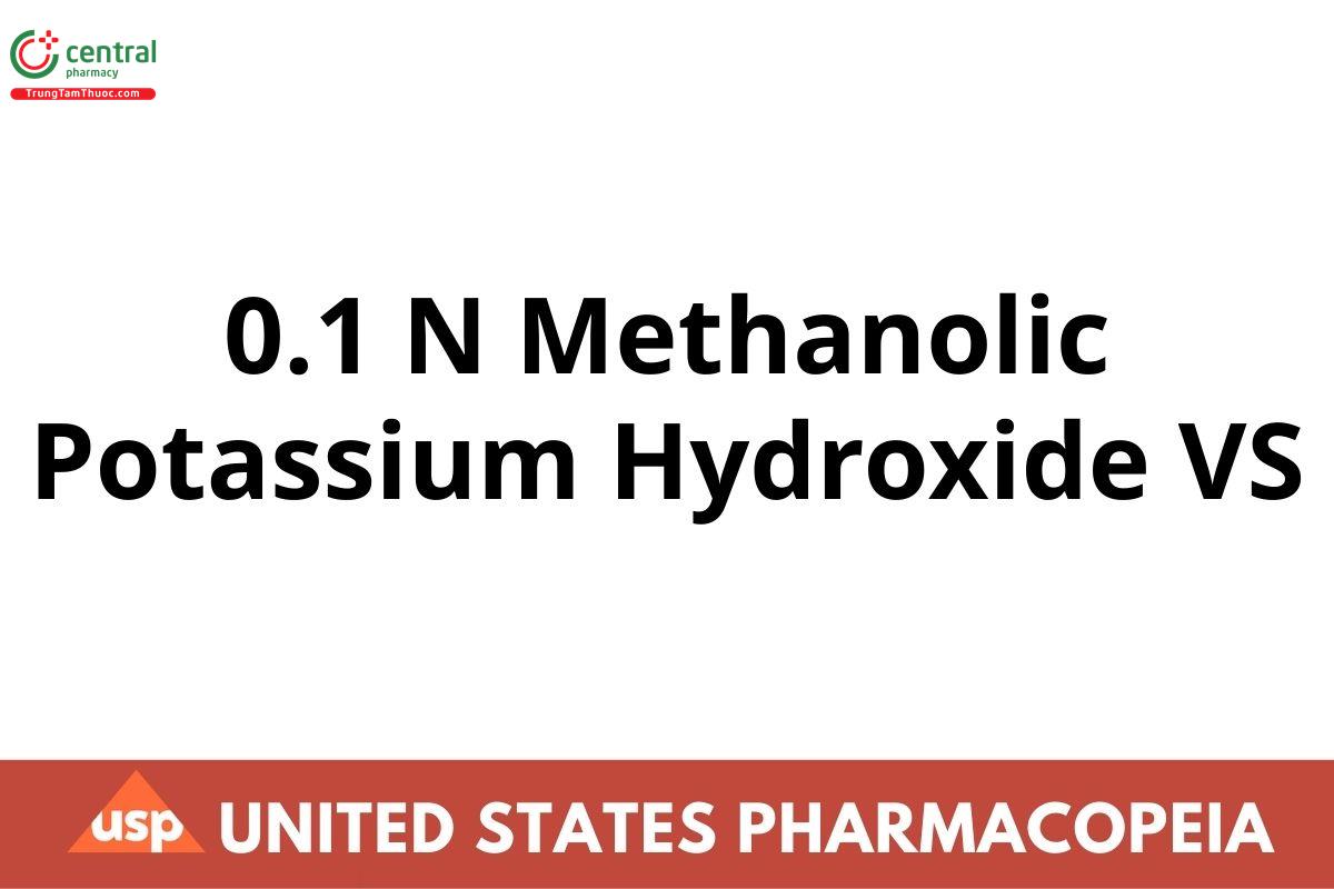 0.1 N Methanolic Potassium Hydroxide VS