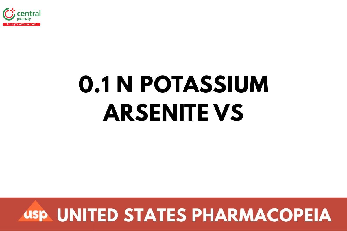 0.1 N Potassium Arsenite VS