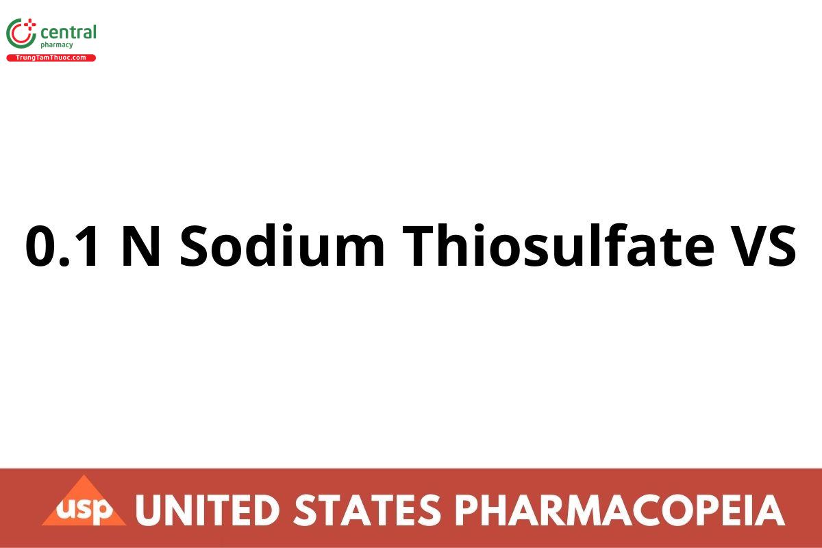 0.1 N Sodium Thiosulfate VS