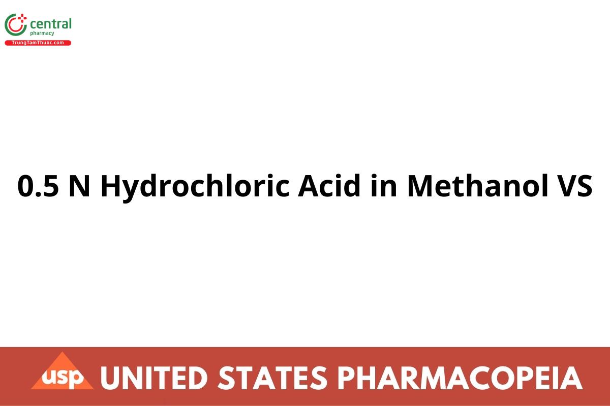 0.5 N Hydrochloric Acid in Methanol VS