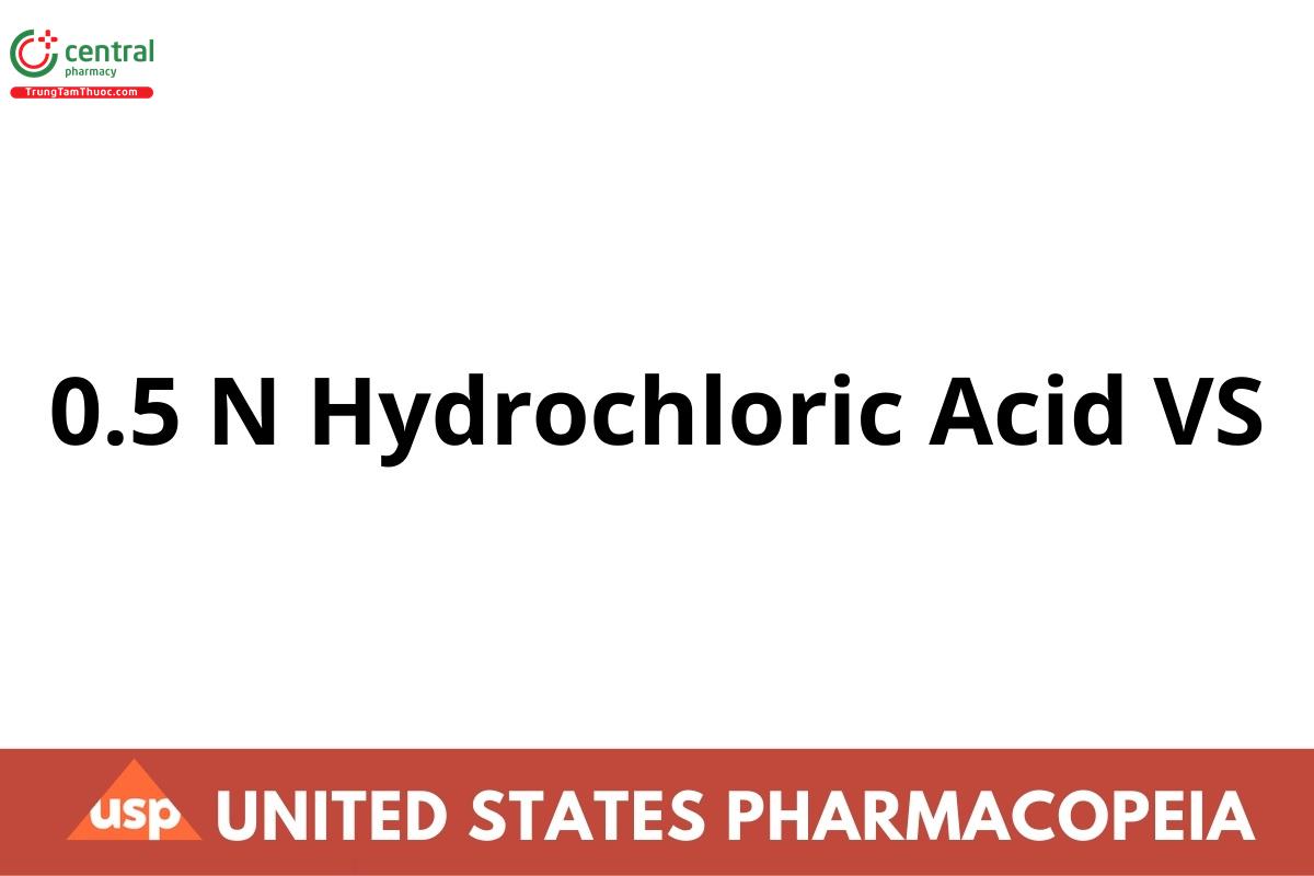 0.5 N Hydrochloric Acid VS