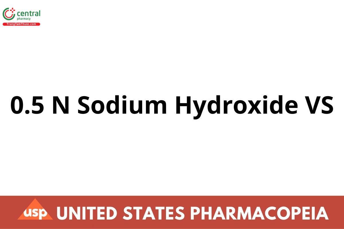 0.5 N Sodium Hydroxide VS