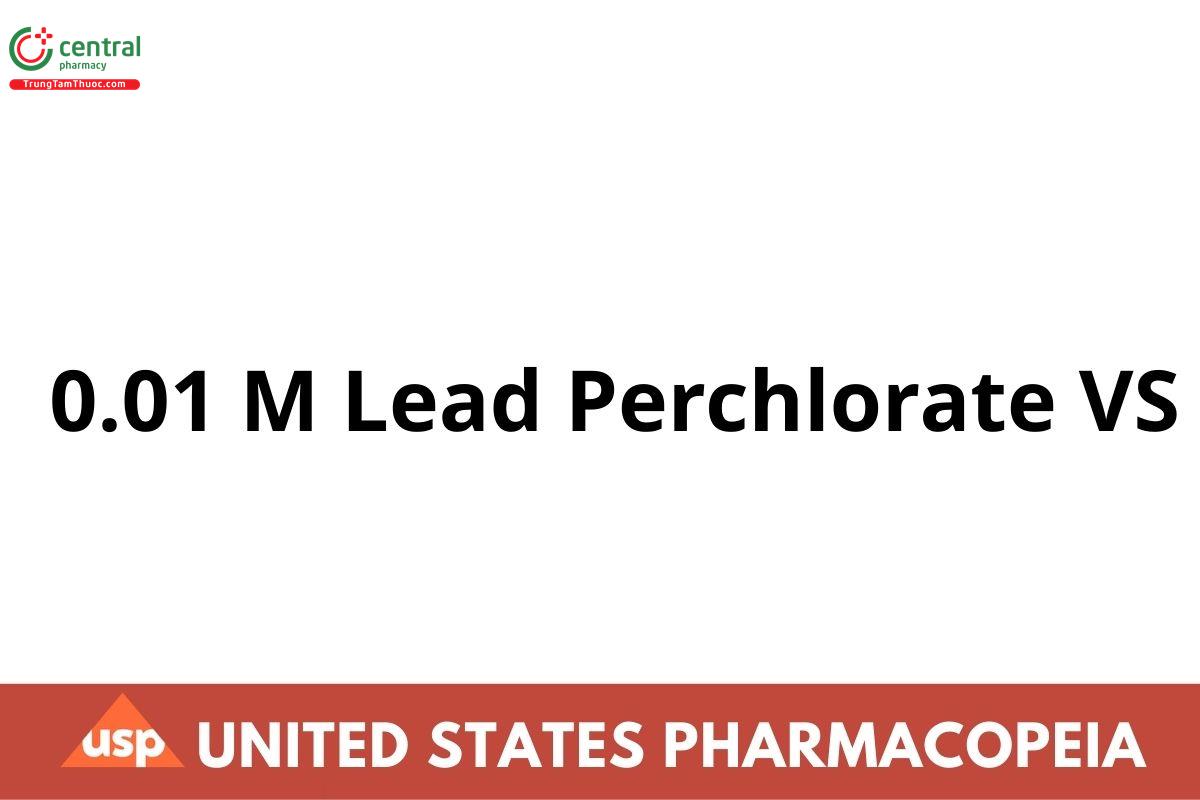 0.01 M Lead Perchlorate VS