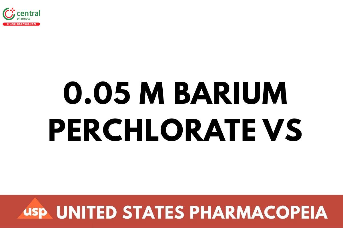0.05 M Barium Perchlorate VS