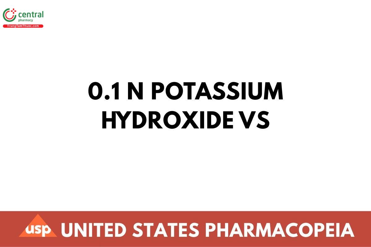 0.1 N Potassium Hydroxide VS