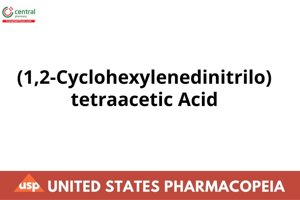 (1,2-Cyclohexylenedinitrilo)tetraacetic Acid