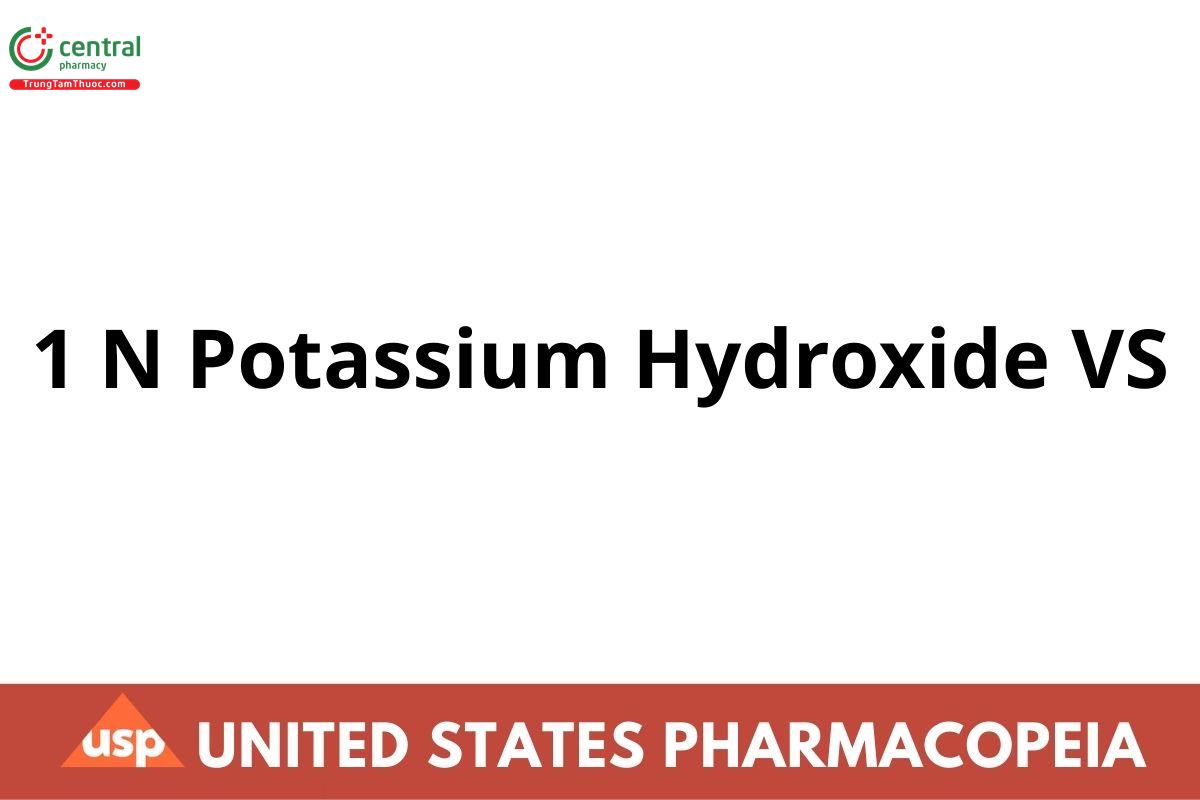 1 N Potassium Hydroxide VS