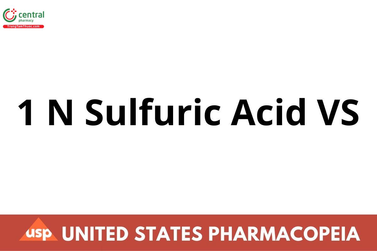 1 N Sulfuric Acid VS