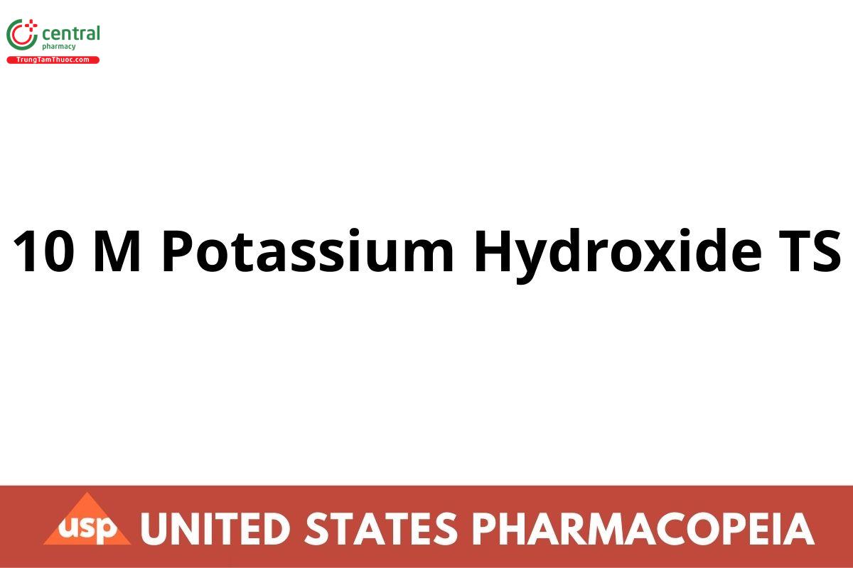 10 M Potassium Hydroxide TS