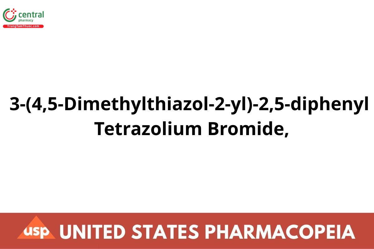 3-(4,5-Dimethylthiazol-2-yl)-2,5-diphenyl Tetrazolium Bromide,