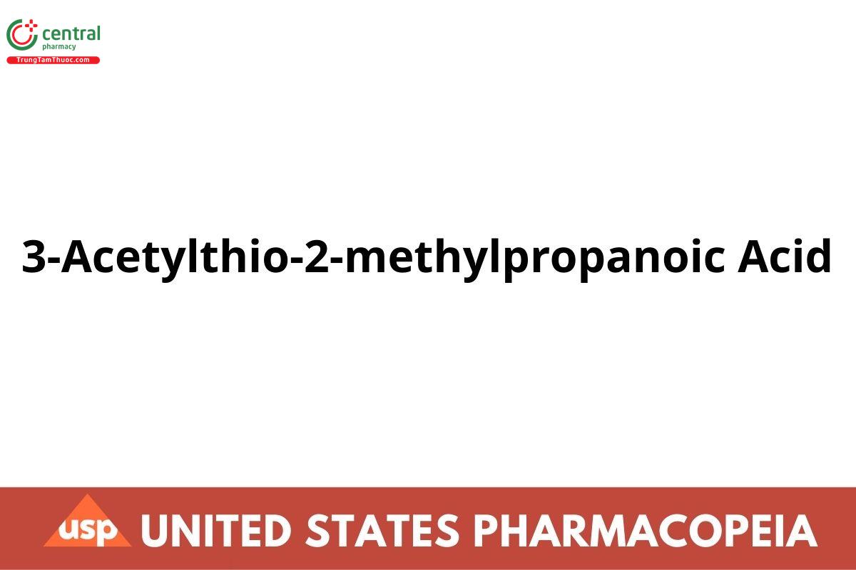 3-Acetylthio-2-methylpropanoic Acid