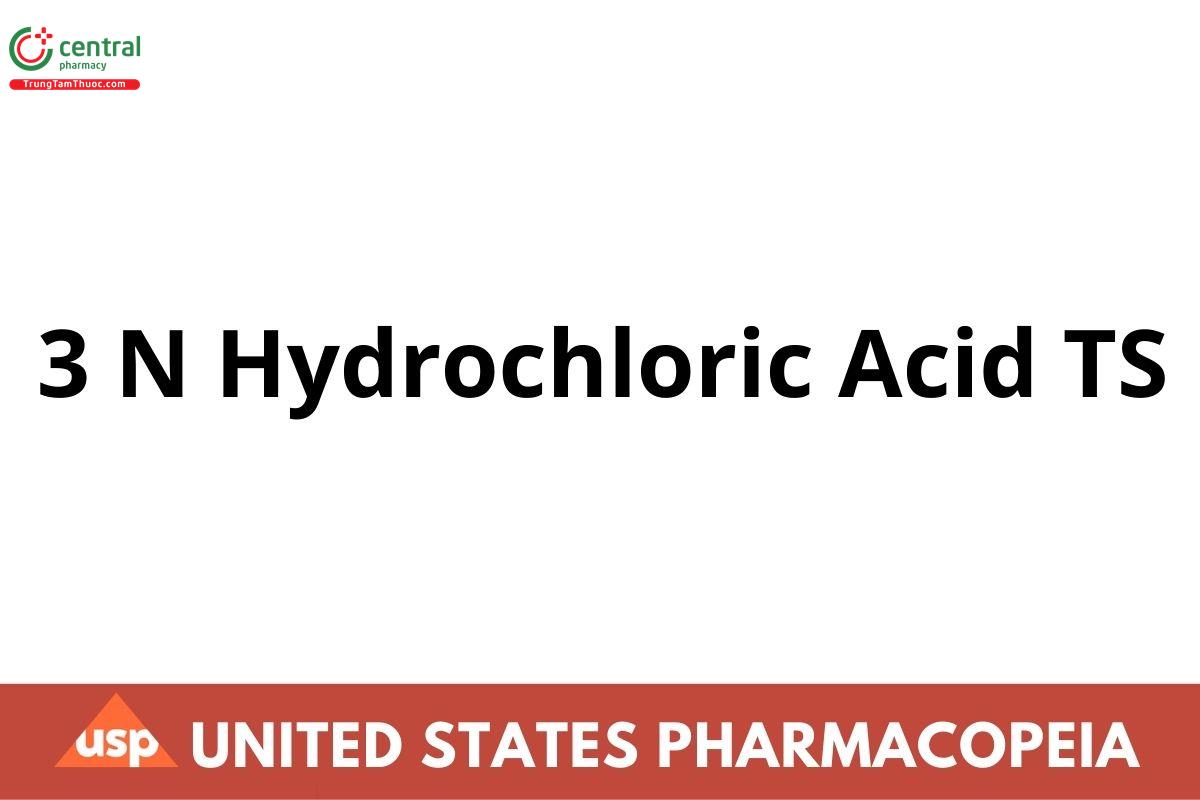 3 N Hydrochloric Acid TS