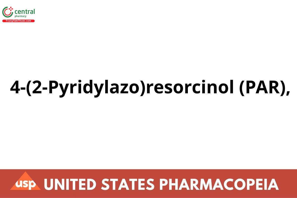 4-(2-Pyridylazo)resorcinol (PAR),