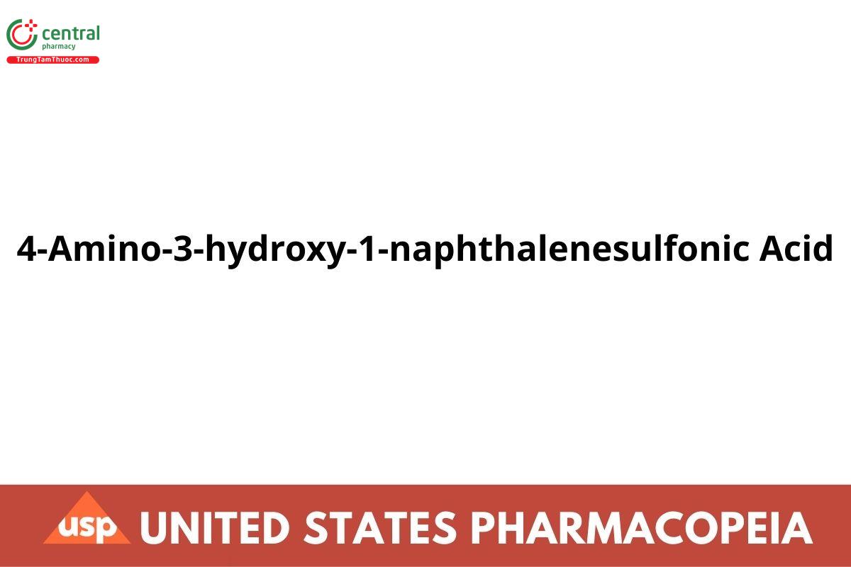 4-Amino-3-hydroxy-1-naphthalenesulfonic Acid