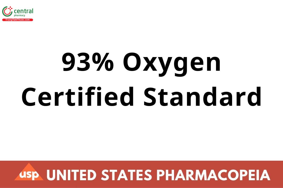 93% Oxygen Certified Standard
