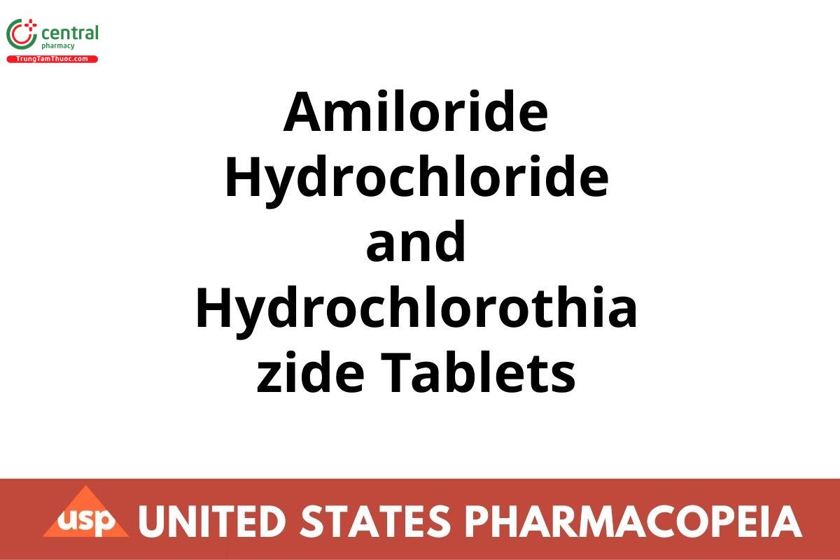 Amiloride Hydrochloride and Hydrochlorothiazide Tablets