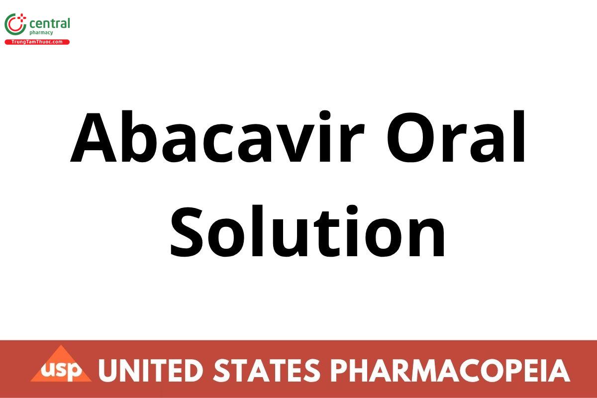 Abacavir Oral Solution