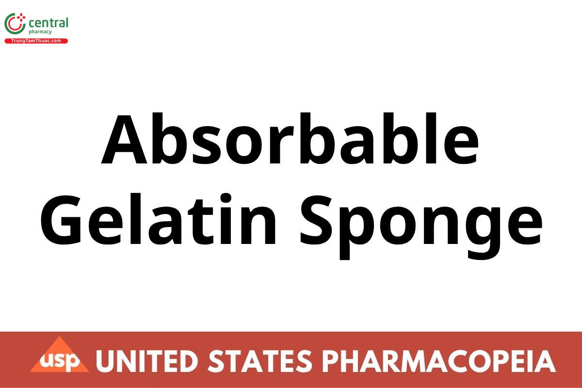Absorbable Gelatin Sponge