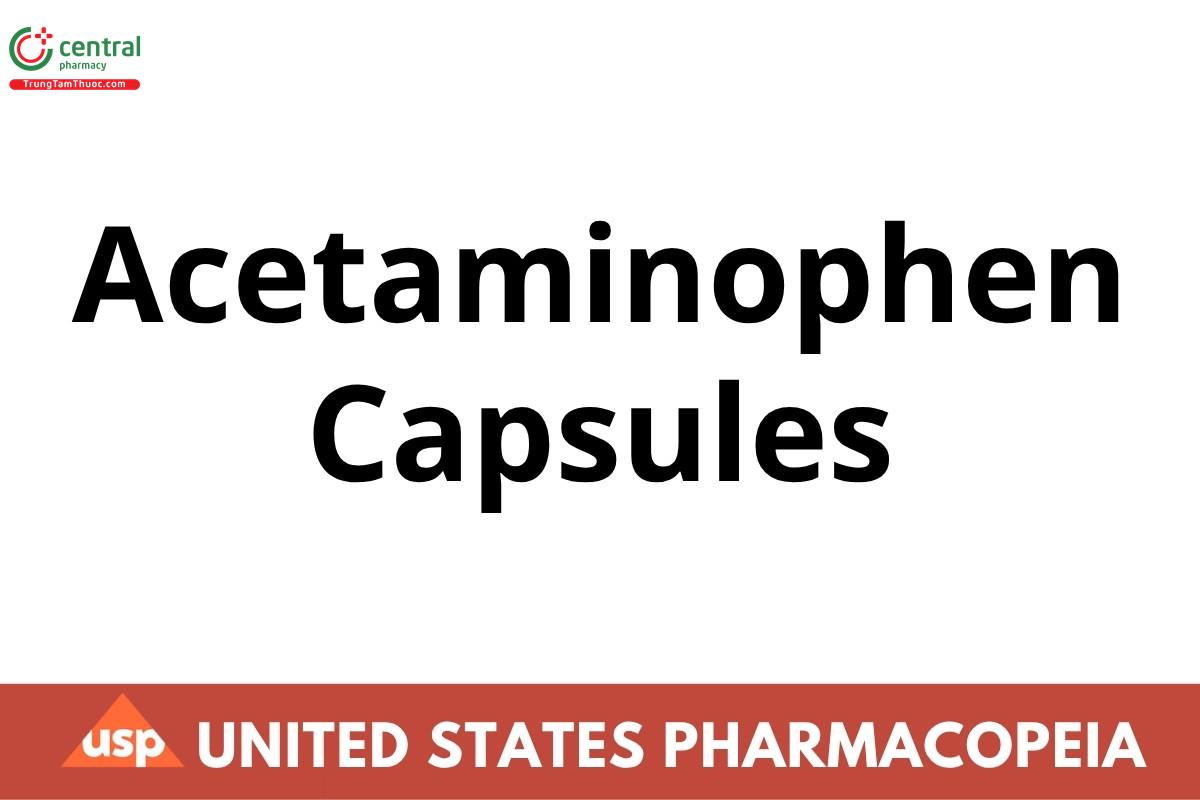 Acetaminophen Capsules