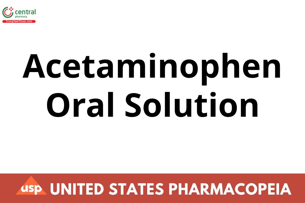 Acetaminophen Oral Solution